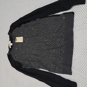 Long sleeve sparkling shirt